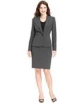 Anne Klein Grey Suit Separates Collection (skirt suit)